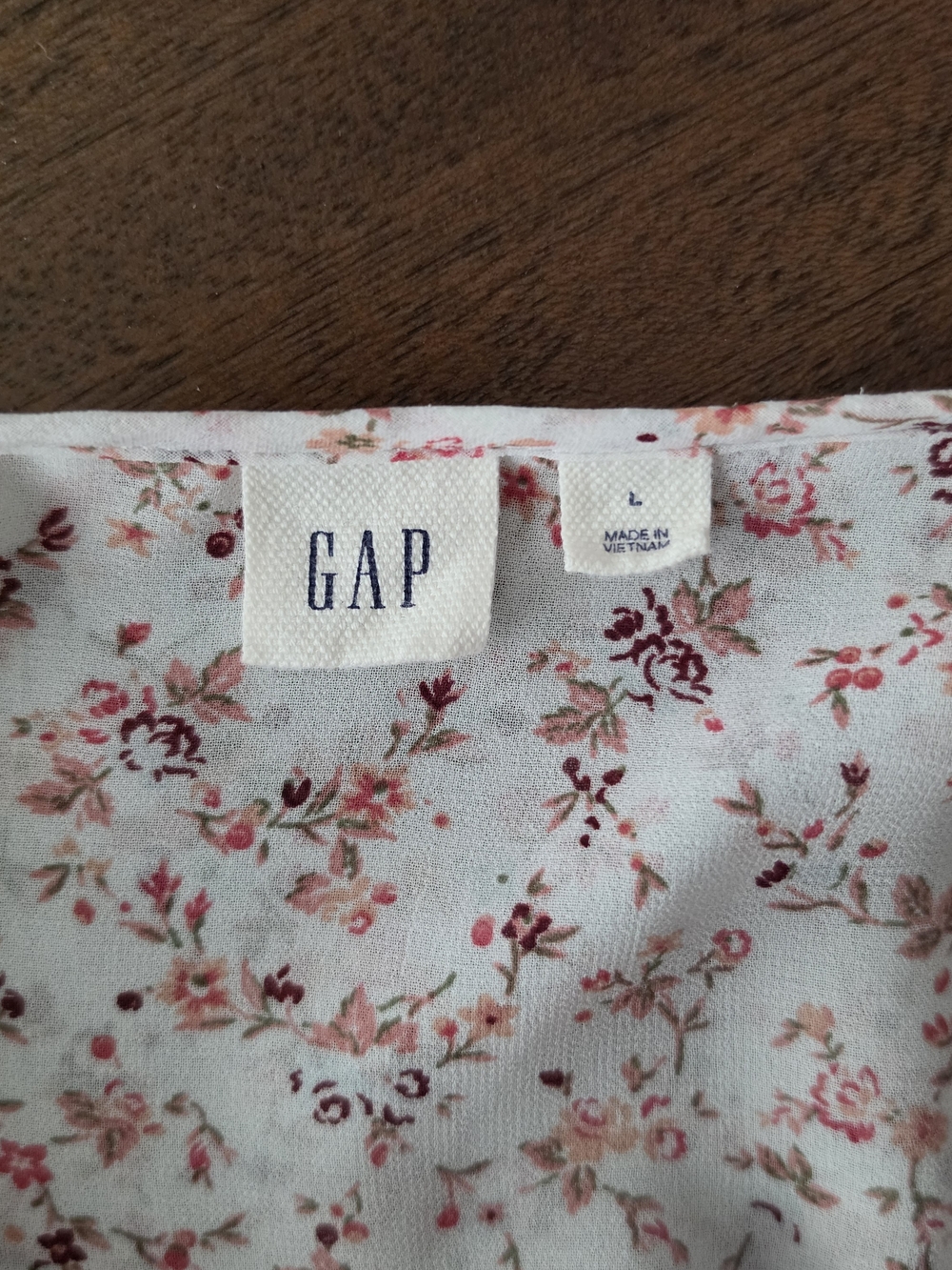 GAP Floral Ruffle Blouse - Picture 10 of 10